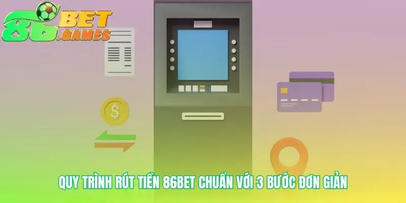 Quy trình rút tiền 86bet từ game về ngân hàng